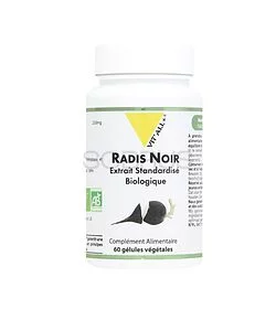 VITALL+ RADIS NOIR 250MG BOITE DE 60 CAPSULES