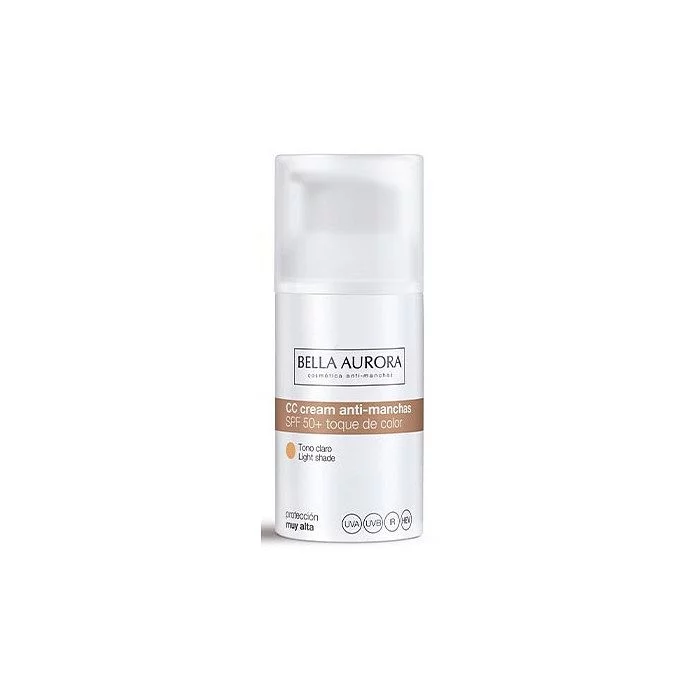 BELLA AURORA CC CREME ANTI-TACHES SPF50 TEINTE CLAIRE 30ML