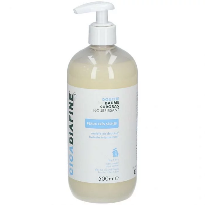 CICABIAFINE BAUME DE DOUCHE SURGRAS NOURRISSANT 500ML