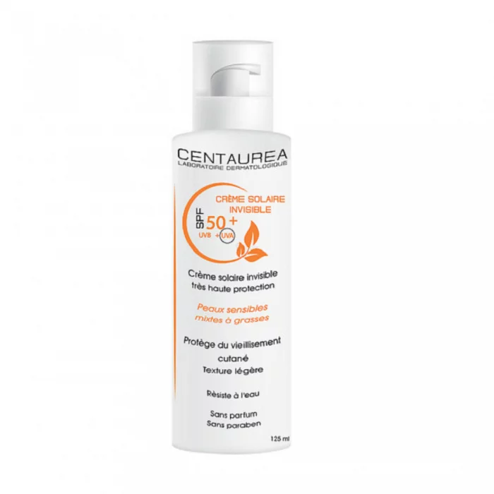 CENTAUREA CREME SOLAIRE INVISIBLE 125ML