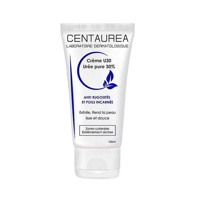 CENTAUREA CREME U30 UREE PURE 30% ANTI-RUGOSITES ET POILS INCARNES 100ML