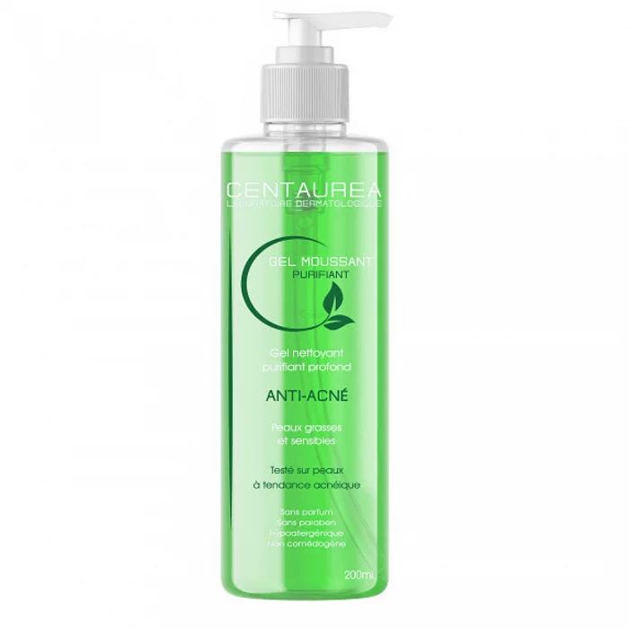 CENTAUREA GEL MOUSSANT PURIFIANT ANTI-ACNE 200ML