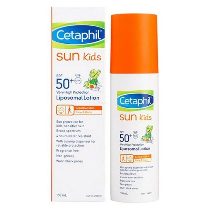 CETAPHIL SUN KIDS SPF50+ ECRAN SENSITIVE VISAGE & CORPS 150ML