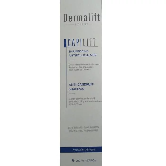 DERMALIFT CAPILIFT SHAMPOOING ANTIPELLICULAIRE 200ML