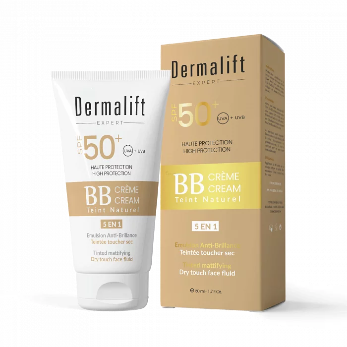 DERMALIFT BB CREME EMULSION ANTI-BRILLANCE 5EN1 TOUCHER SEC 50ML