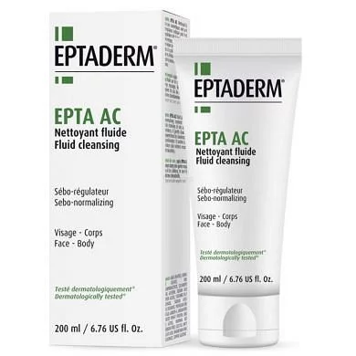 EPTADERM EPTA AC NETTOYANT FLUIDE 200ML