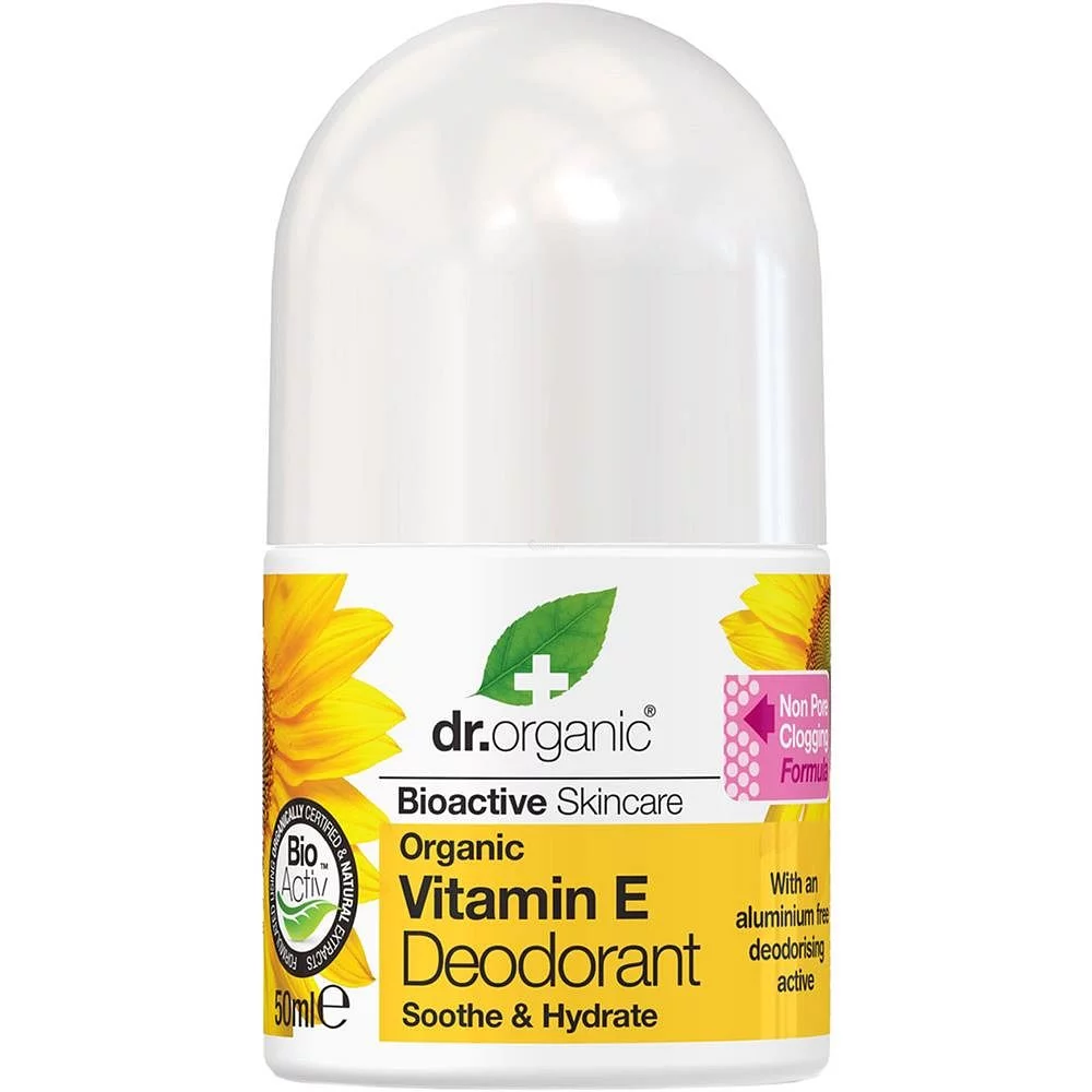 DR ORGANIC DEODORANT ROLL-ON VITAMINE E BIO 50ML