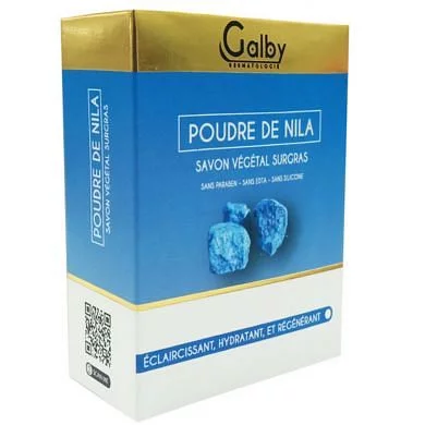 GALBY DERMATOLOGIE SAVON POUDRE DE NILA 100G