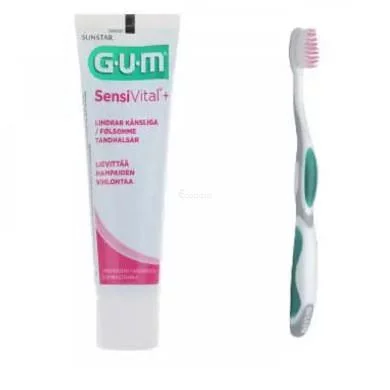 GUM PACK PROMOTION SENSIVITAL DENTIFRICE + BROSSE A DENTS SENSIVITAL REFERENCE 509
