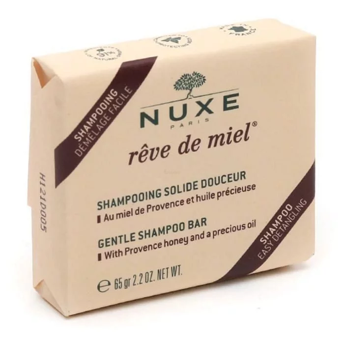 NUXE REVE DE MIEL SHAMPOOING SOLIDE DOUCEUR 65G