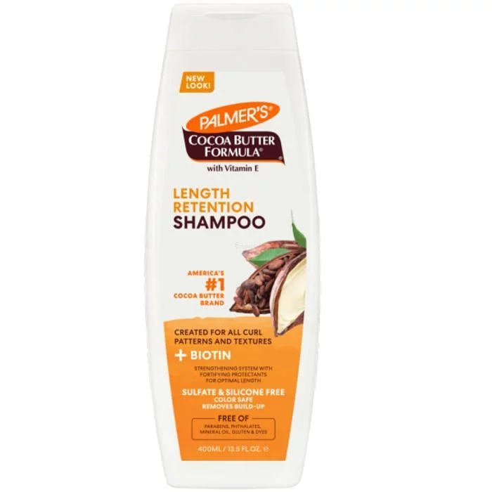PALMER'S COCOA BUTTER WITH VITAMIN E +BIOTIN SHAMPOOING 400ML