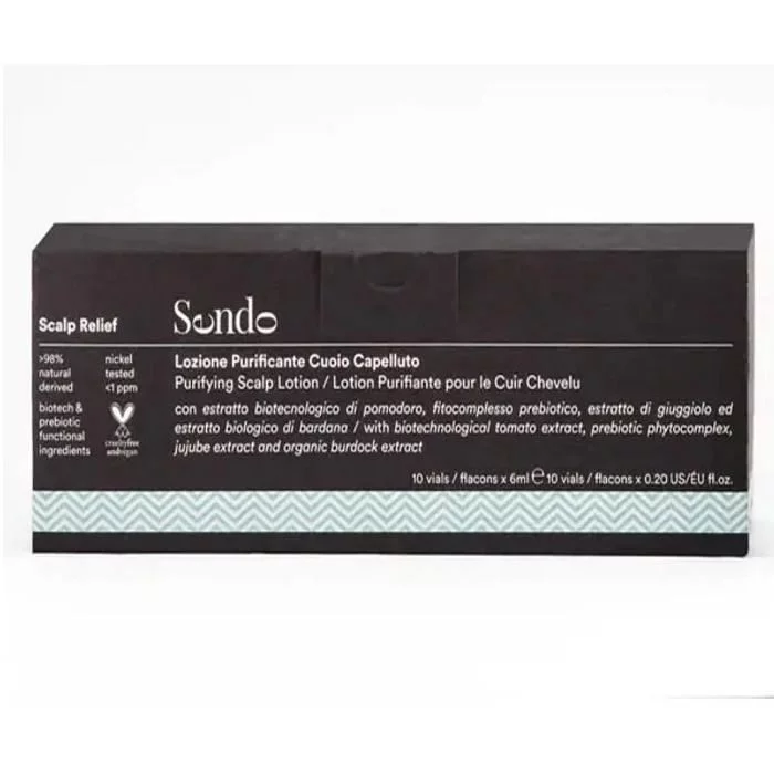 SENDO LOTION PURIFIANTE CUIR CHEVELU BOITE 10*60ML