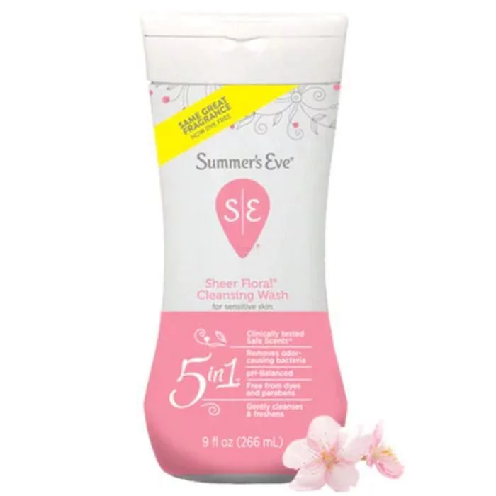 SUMMER'S EVE SHEER FLORAL 5IN1 266ML
