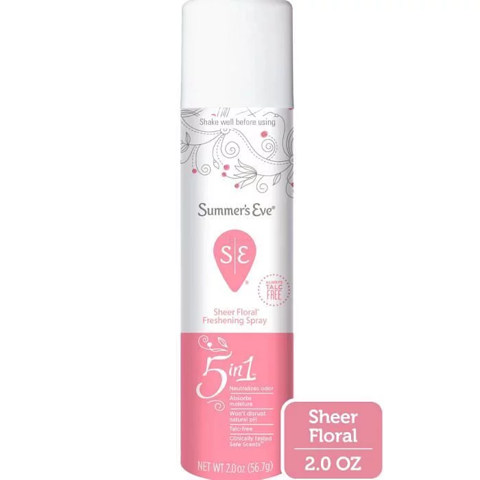 SUMMER'S EVE SHEER FLORAL FRESHINING SPRAY 59ML