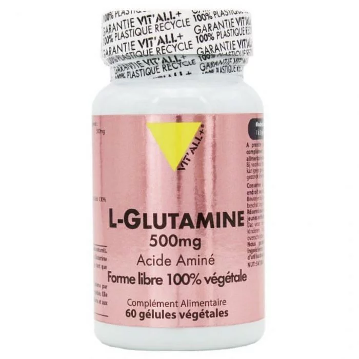 VITALL+ GLUTAMINE 500MG ACIDE AMINE BOITE DE 60