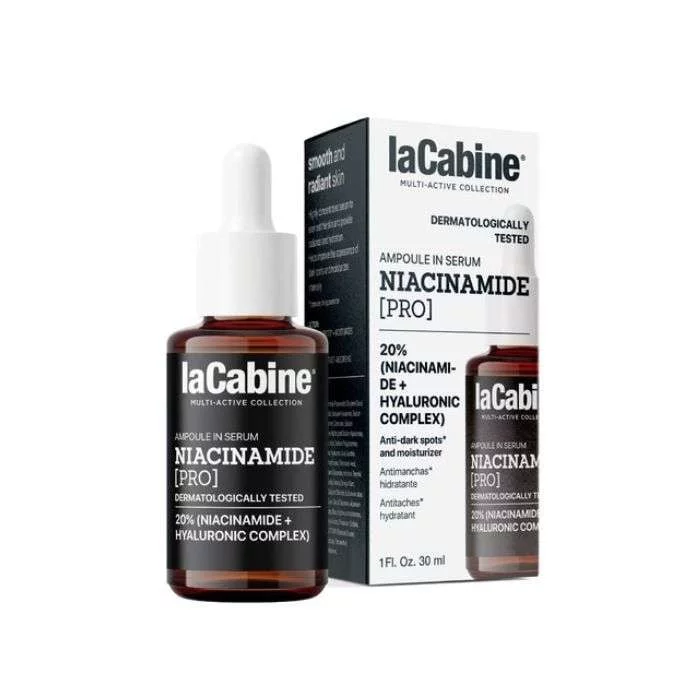 LACABINE AMPOULE IN SERUM NIACINAMIDE PRO 20% NIACINAMIDE + HYALURONIC COMPLEX 30ML