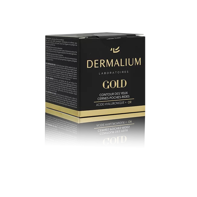 DERMALIUM GOLD CONTOUR DES YEUX CERNES POCHES RIDES 15ML