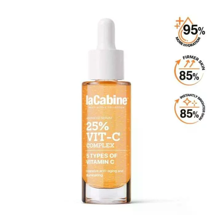 LACABINE SERUM 25% VIT-C COMPLEX5 TYPES OF VITAMIN C INTENSIVE ANTI-AGING AND ILLUMINATING 30ML