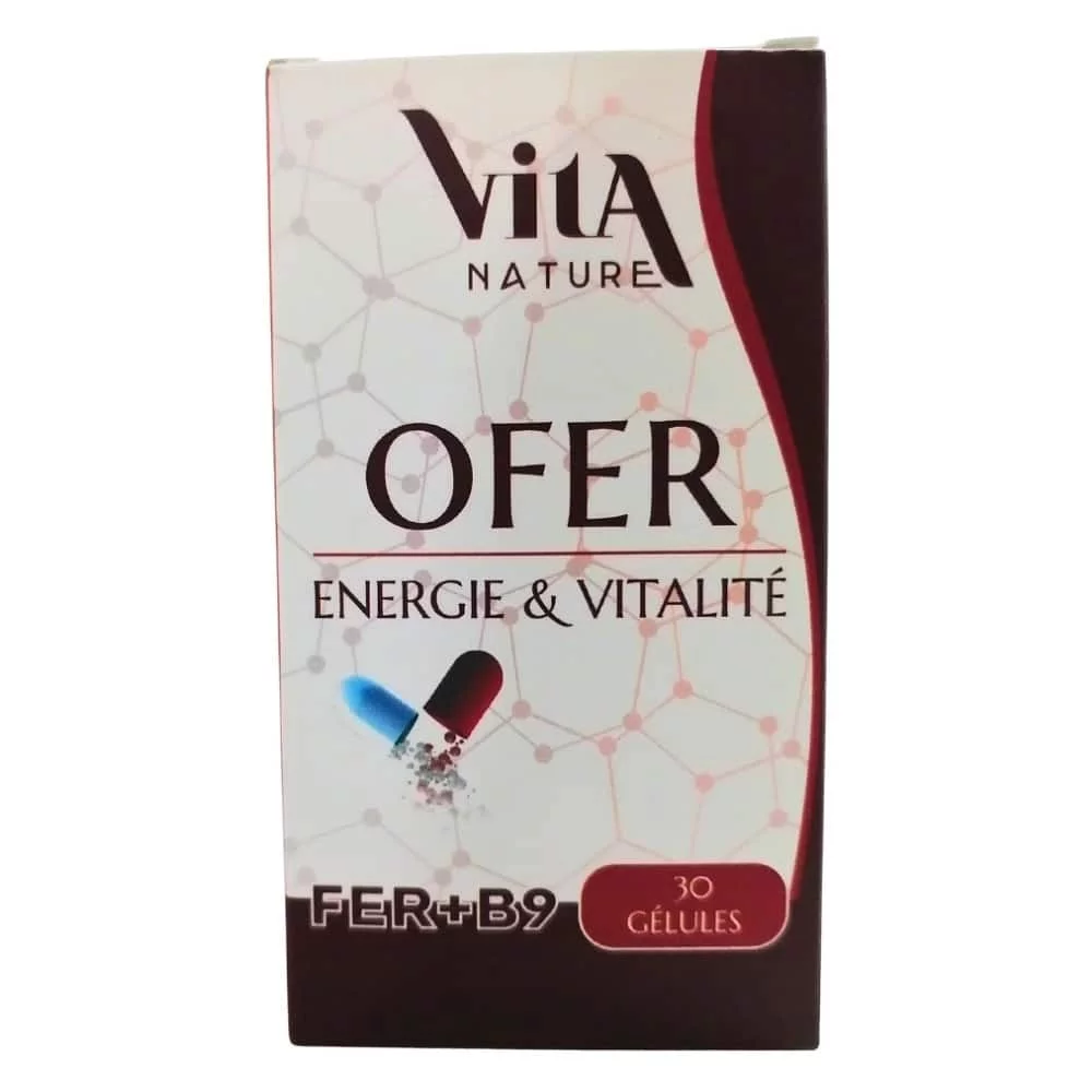 VILA NATURE OFER FER + B9 BOITE DE 30 GELULES