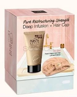 NASHI PACK ARGAN DEEP INFUSION 150ML + HAIR CAP OFFERT