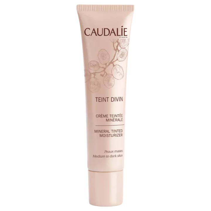 CAUDALIE TEINT DIVIN CREME TEINTEE PEAUX MATES 30ML REFERENCE 107