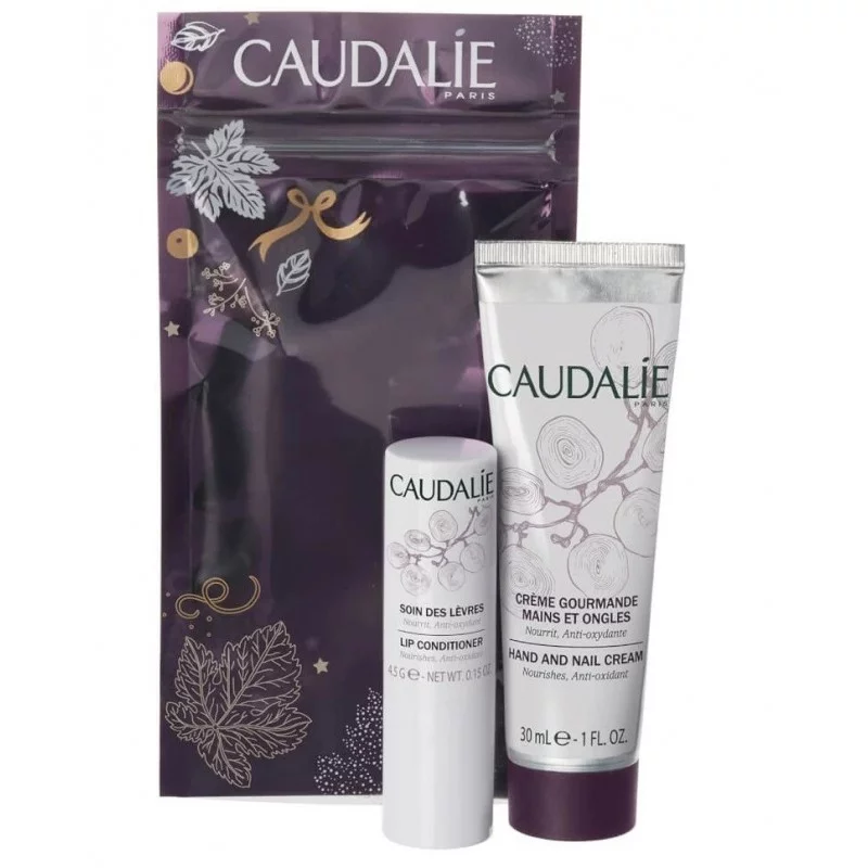 CAUDALIE DUO HIVER CREME MAINS 30ML + STICK A LEVRES 4.5G
