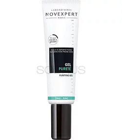 NOVEXPERT GEL PURETE TRIO-ZINC 30ML