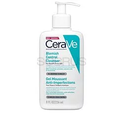 CERAVE GEL MOUSSANT ANTI-IMPERFECTIONS PEAU GRASSE A TENDANCE ACNEIQUE 236ML