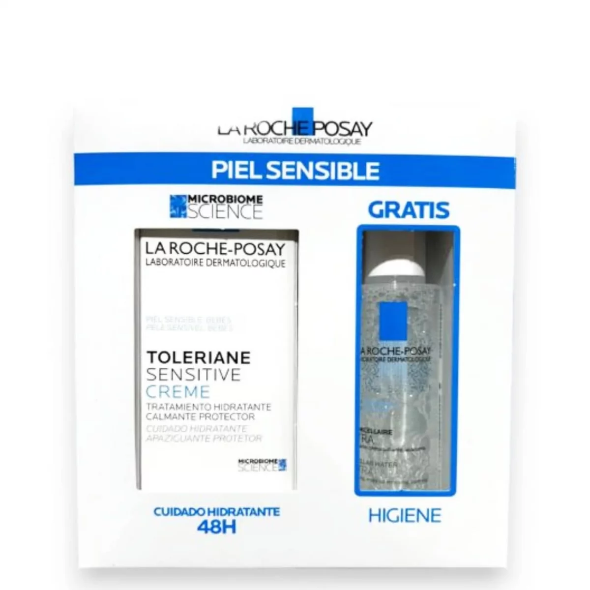 LA ROCHE POSAY PACK TOLERIANE SENSITIVE RICHE 40ML + EAU MICELLAIRE ULTRA 15ML OFFERT