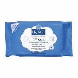URIAGE BEBE 1ERE EAU LINGETTES NETTOYANTES EXTRA-DOUCES BEBE B25