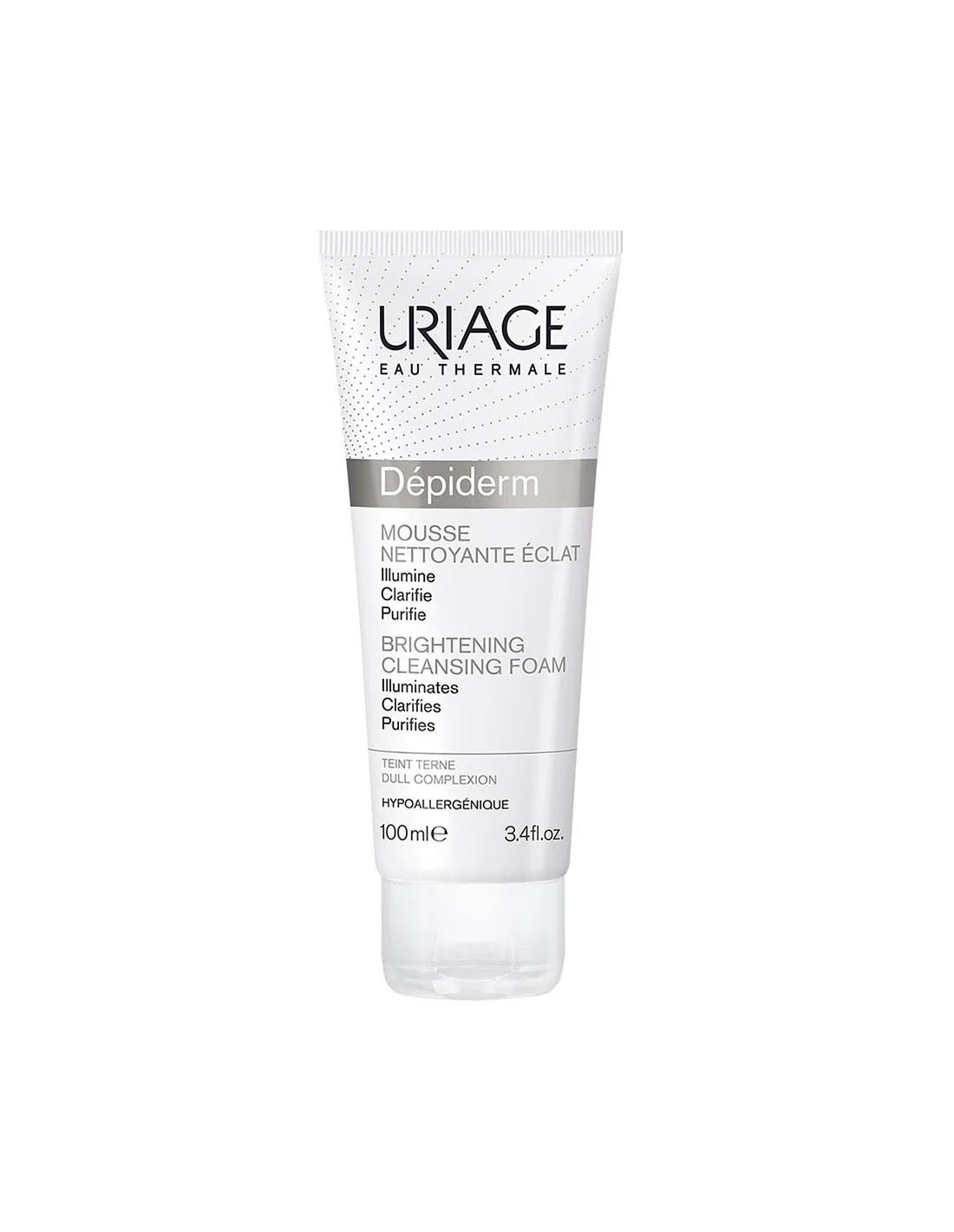 URIAGE DEPIDERM WHITE MOUSSE NETTOYANTE ECLAIRCISSANTE 100ML