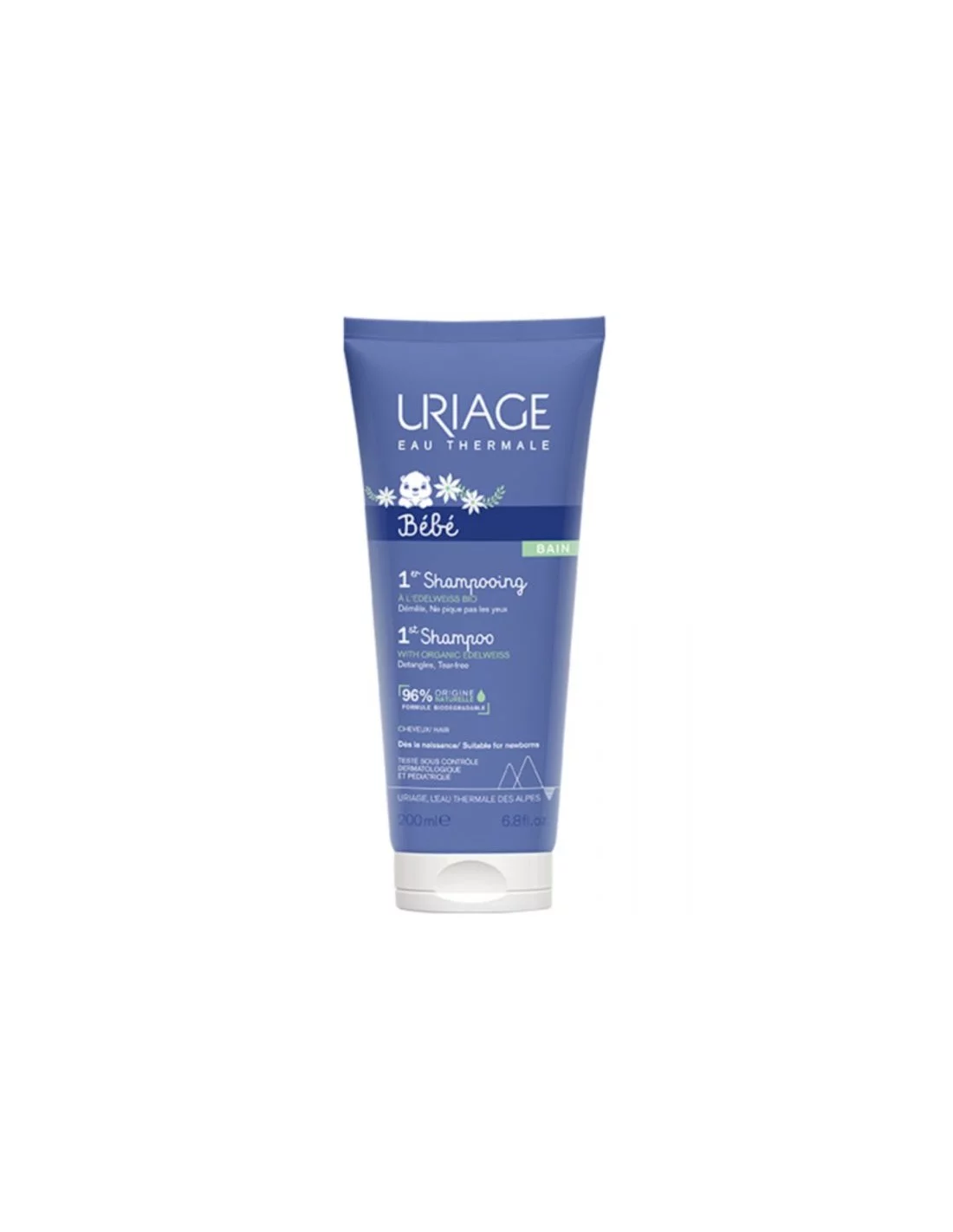 URIAGE BEBE 1ER SHAMPOOING EXTRA DOUX SANS SAVON 200ML
