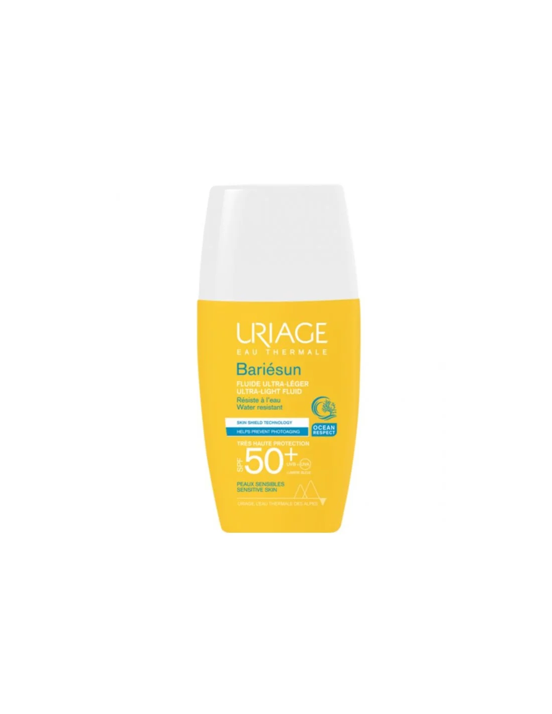 URIAGE BARIESUN FLUIDE ULTRA-LEGER SPF50+ PEAUX SENSIBLES 30ML