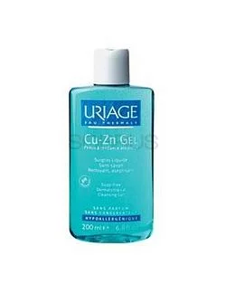 URIAGE CU-ZN GEL NETTOYANT 200ML