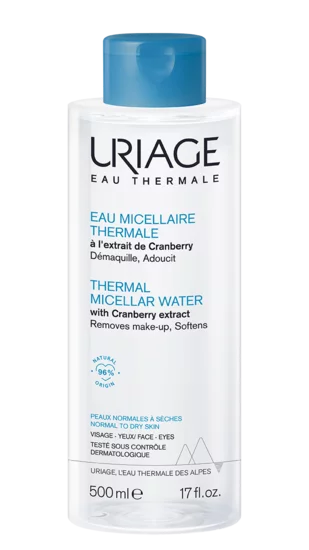 URIAGE EAU MICELLAIRE THERMALE PEAUX NORMALES A SECHES 250ML