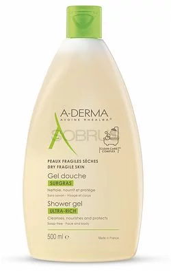 ADERMA GEL DOUCHE SURGRAS 500ML
