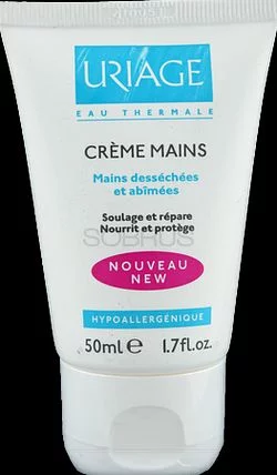 URIAGE CREME MAINS DESSECHEES ET ABIMEES 50ML