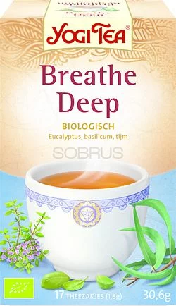 YOGI TEA PROFONDE RESPIRATION INFUSION BOITE DE 17 SACHETS