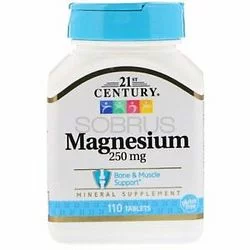 21ST CENTURY MAGNESIUM 250MG BOITE DE 110 COMPRIMES