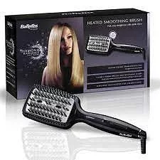BABYLISS BROSSE CHAUFFANTE LISSANTE NOIRE