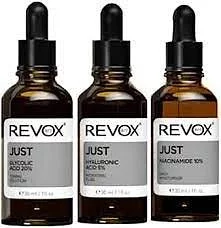 REVOX B77 JUST OIL CONTROL SKINCARE ROUTINE 30ML BOITE DE 3