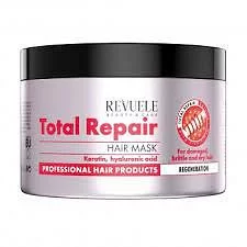 REVUELE TOTAL REAPIR HAIR MASK KERATIN HYALURONIC ACID 500ML