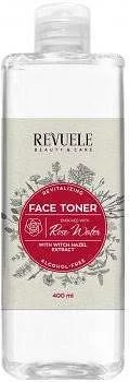REVUELE FACE TONER WITH WITCH HAZEL AND ROSE WATER 400ML