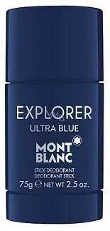 MONT BLANC EXPLORER ULTRA BLUE DEODORANT STICK FOR MEN 75G