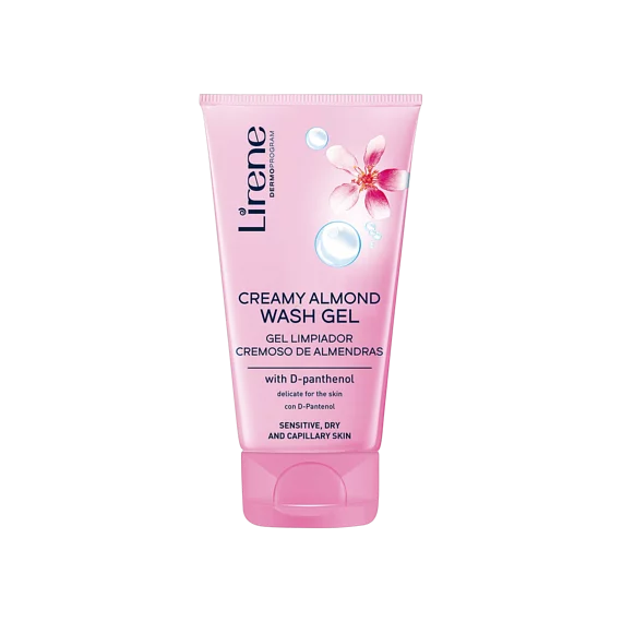LIRENE GEL CREME NETTOYANT VISAGE A L'HUILE D'AMANDE ET AU D-PANTHENOL 150ML