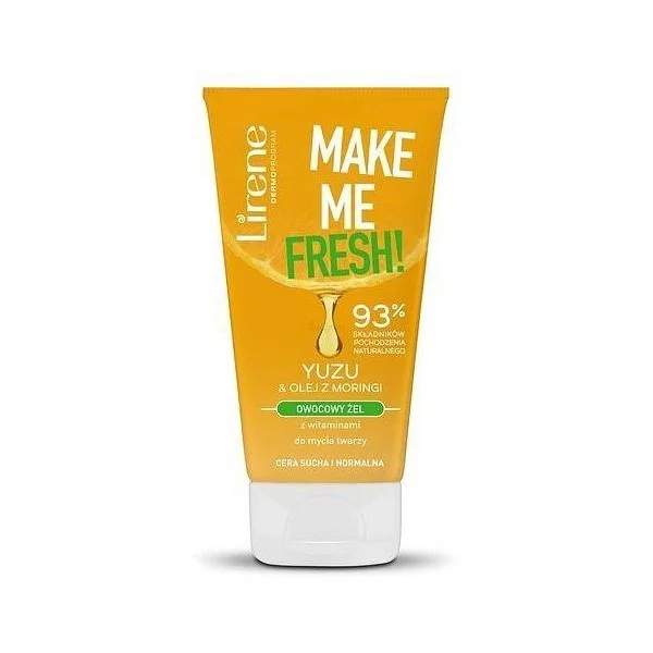 LIRENE GEL NETTOYANT MAKE ME VISAGE YUZU & MORINGA 150ML