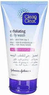 CLEAN AND CLEAR EXFOLIATING DAILY WASH 150ML