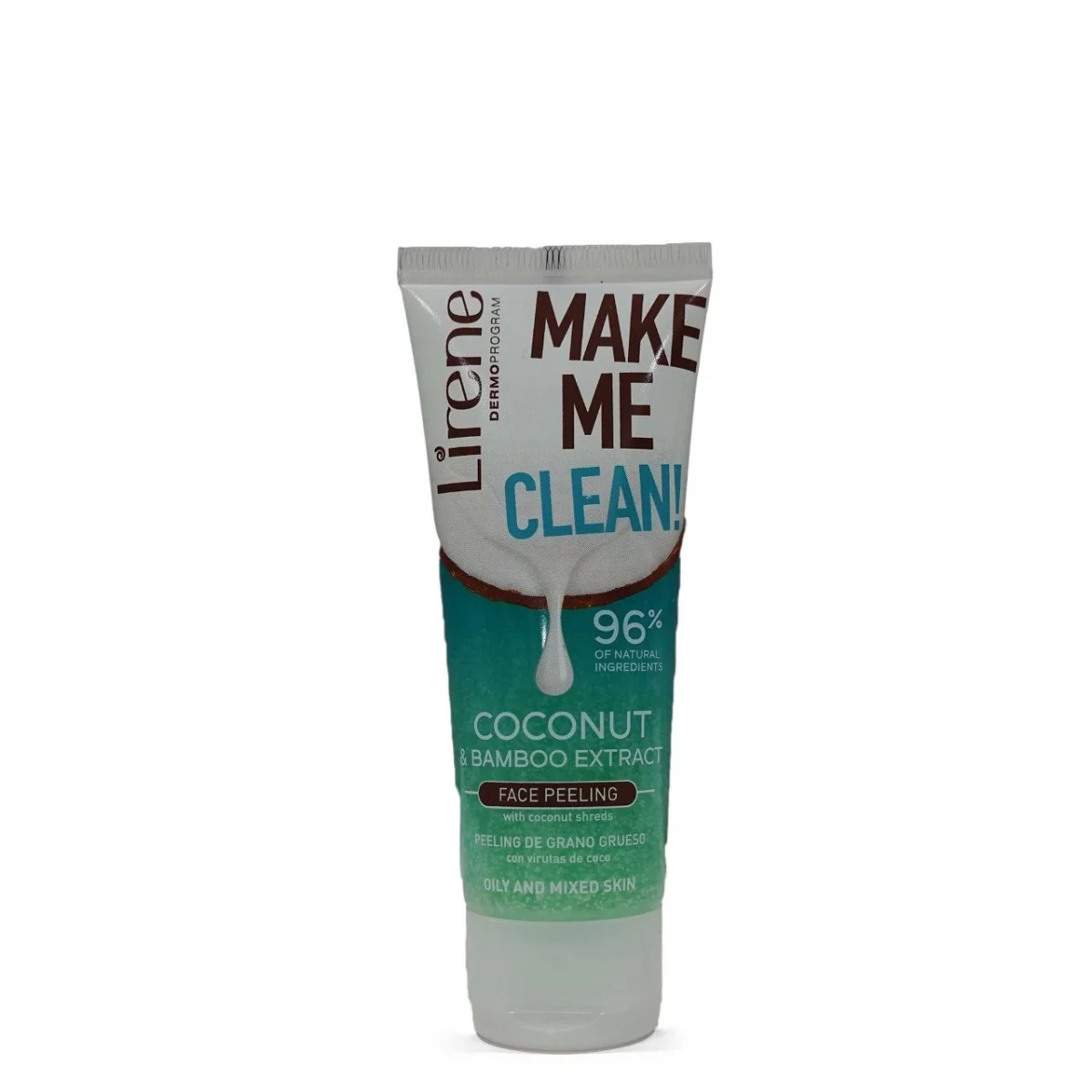 LIRENE EXFOLIANT MAKE ME VISAGE COCONUT & BAMBOO 75ML