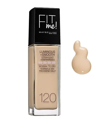 MAYBELLINE FIT ME FOND DE TEINT NUMERO 120 CLASSIC IVORY