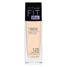 MAYBELLINE FIT ME FOND DE TEINT NUMERO 125